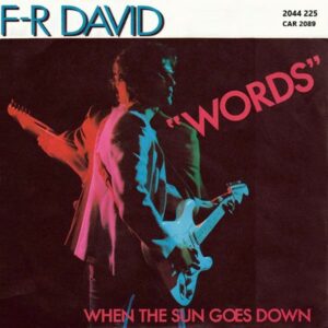 F.R. David - Words